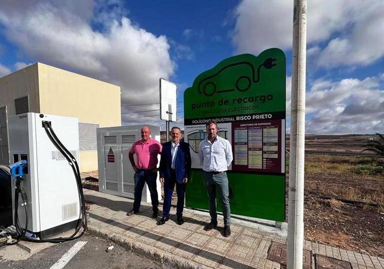 Puntos de recarga para coches eléctricos en los tres polígonos industriales