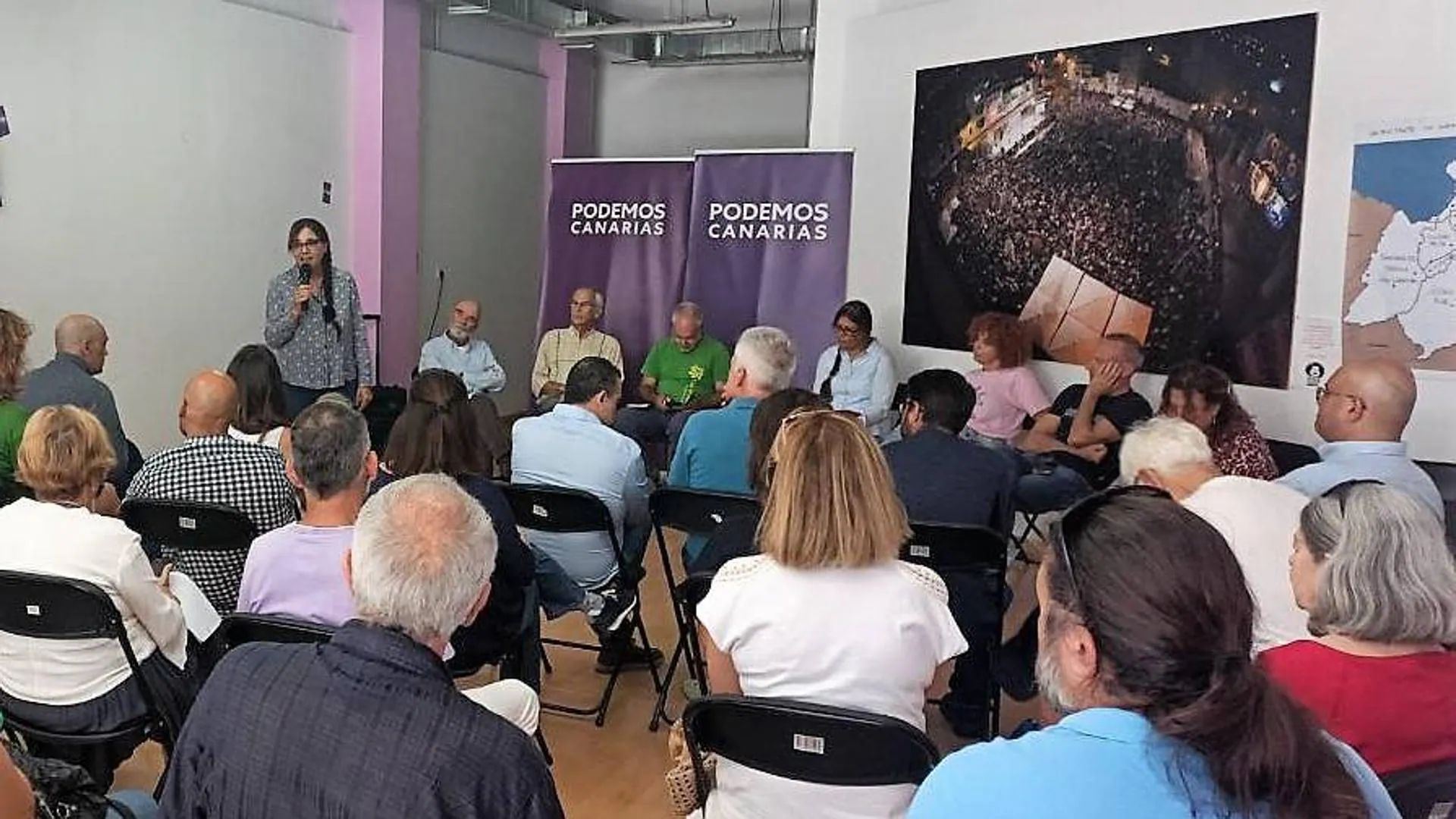 Unidas sí Podemos finalizes its electoral program in a participatory process