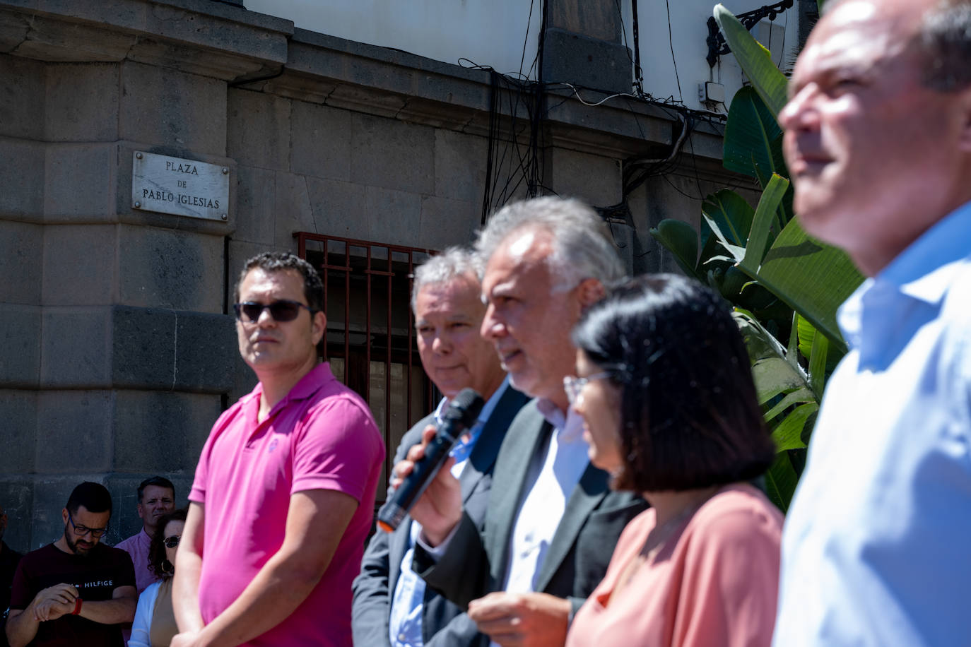 Ángel Víctor Torres asiste a la celebración del 144 aniversario del PSOE