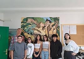 El IES Joaquín Artiles, un museo del mejor arte canario del siglo XX