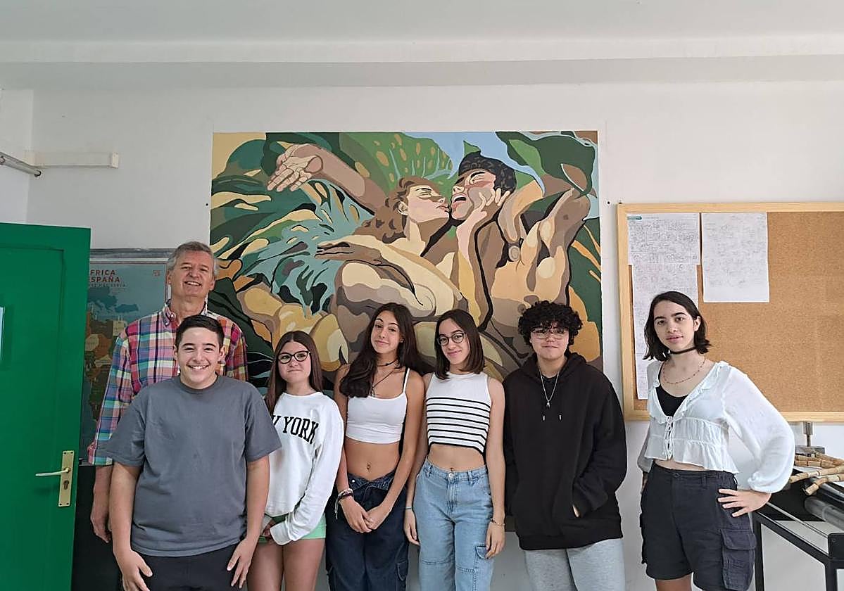 El IES Joaquín Artiles, un museo del mejor arte canario del siglo XX