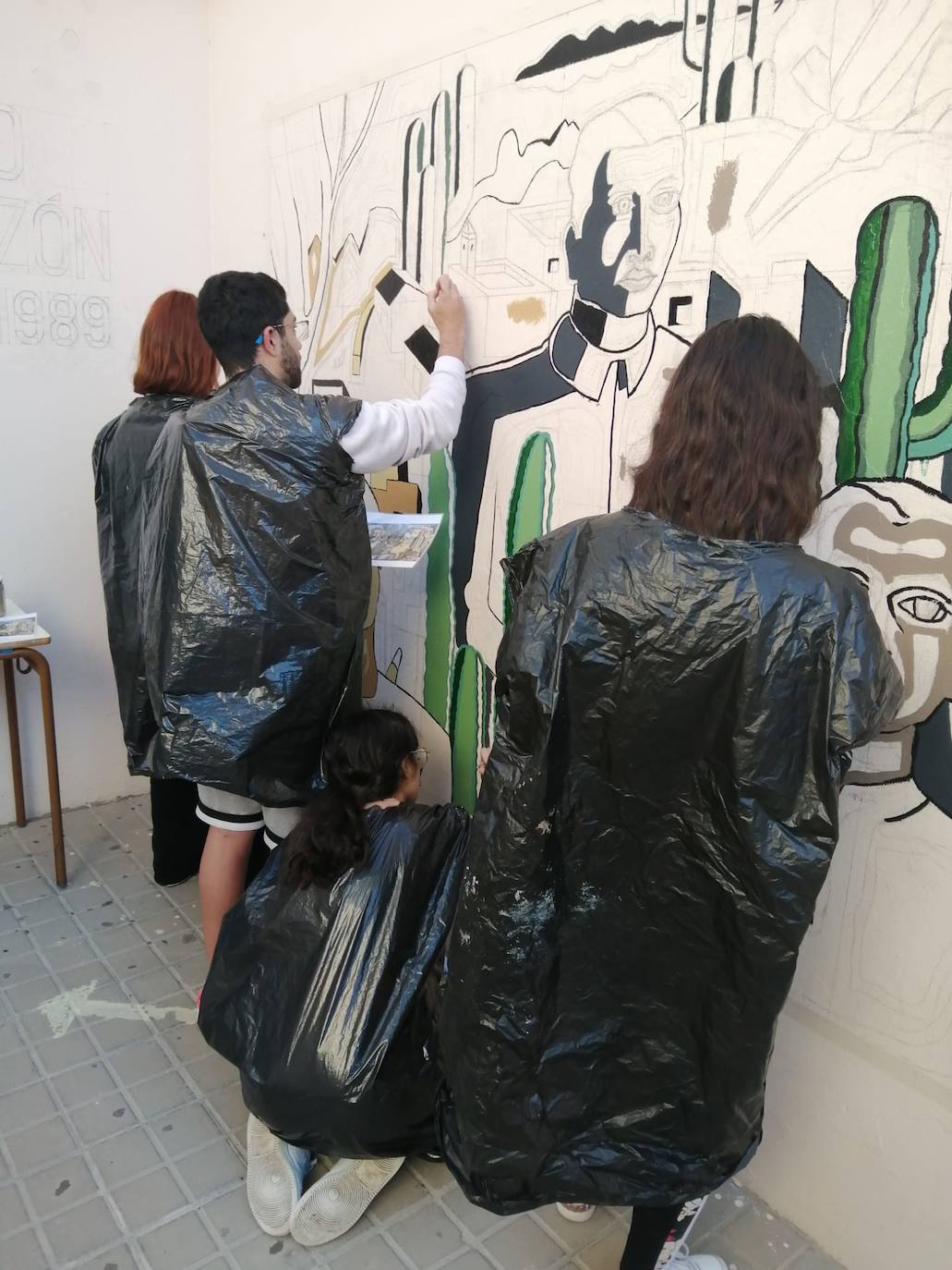 El IES Joaquín Artiles, un museo del mejor arte canario del siglo XX