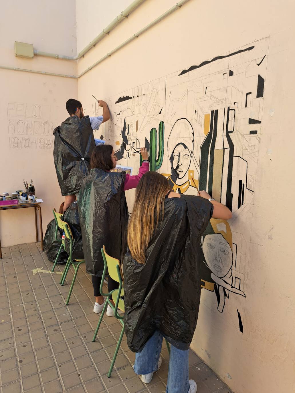 El IES Joaquín Artiles, un museo del mejor arte canario del siglo XX