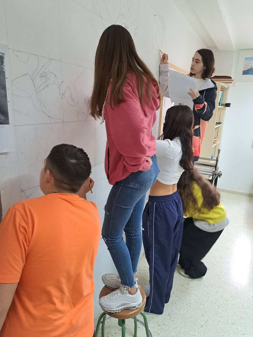 El IES Joaquín Artiles, un museo del mejor arte canario del siglo XX