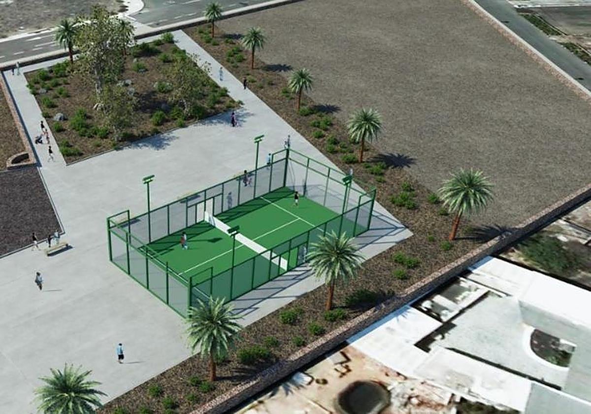 Maqueta de la iniciativa.