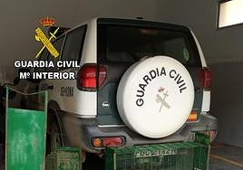 Vehículo del Seprona.