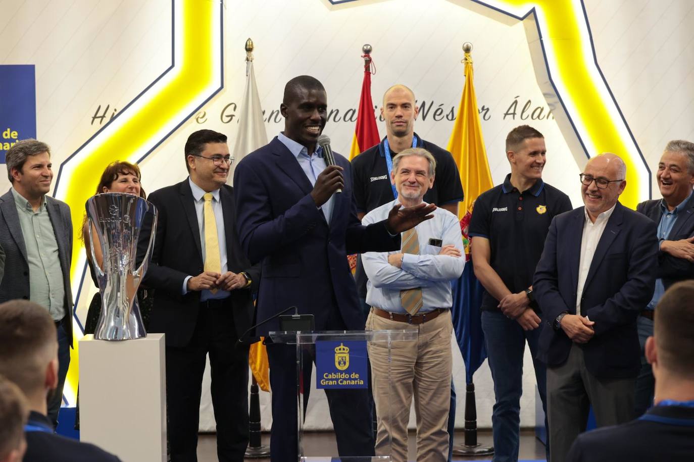 Recepción del Cabildo al Granca