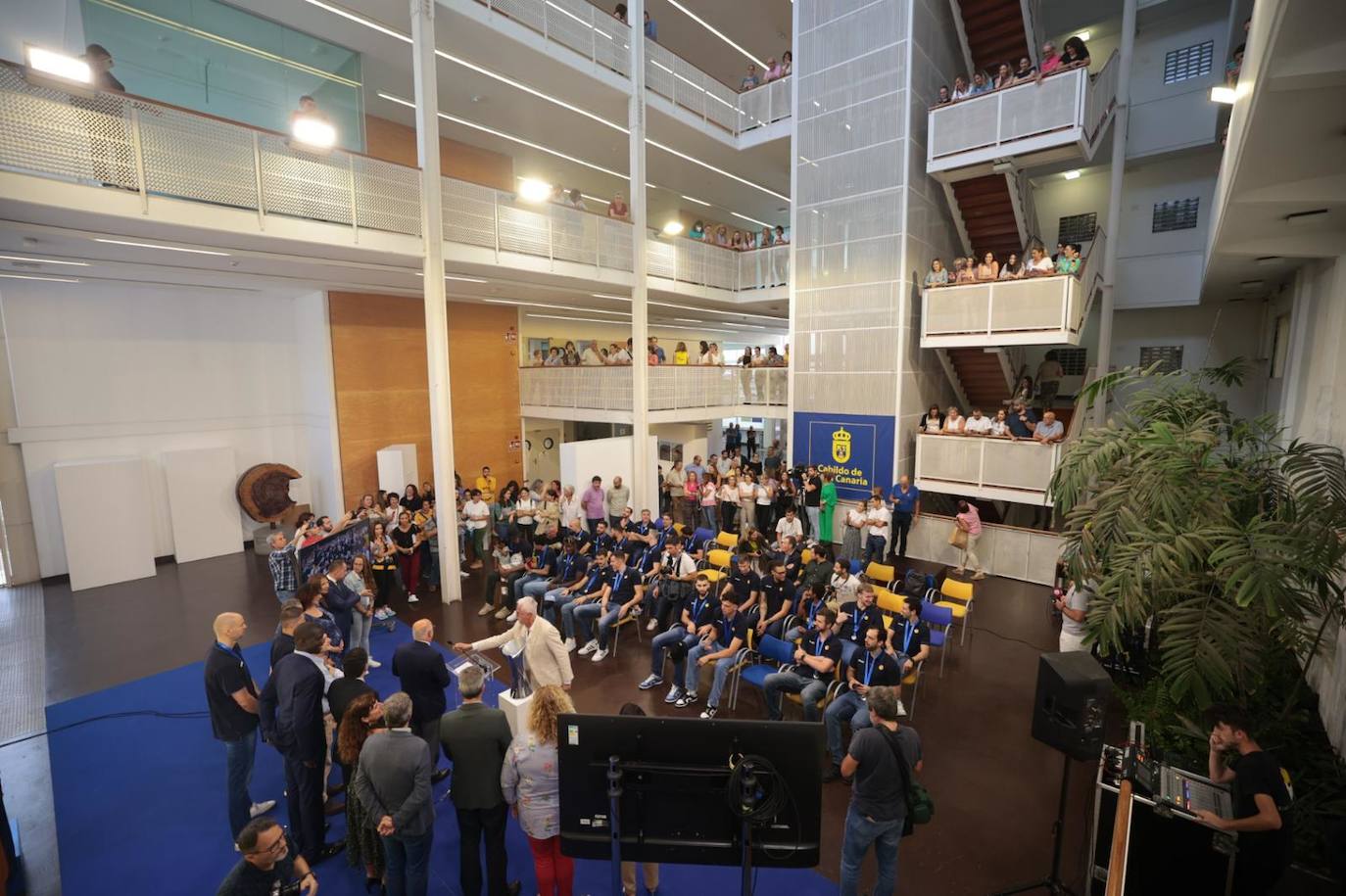 Recepción del Cabildo al Granca