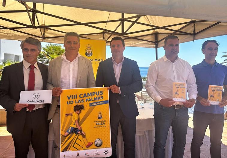 70 plazas en Yaiza para el campus de la Unión Deportiva Las Palmas