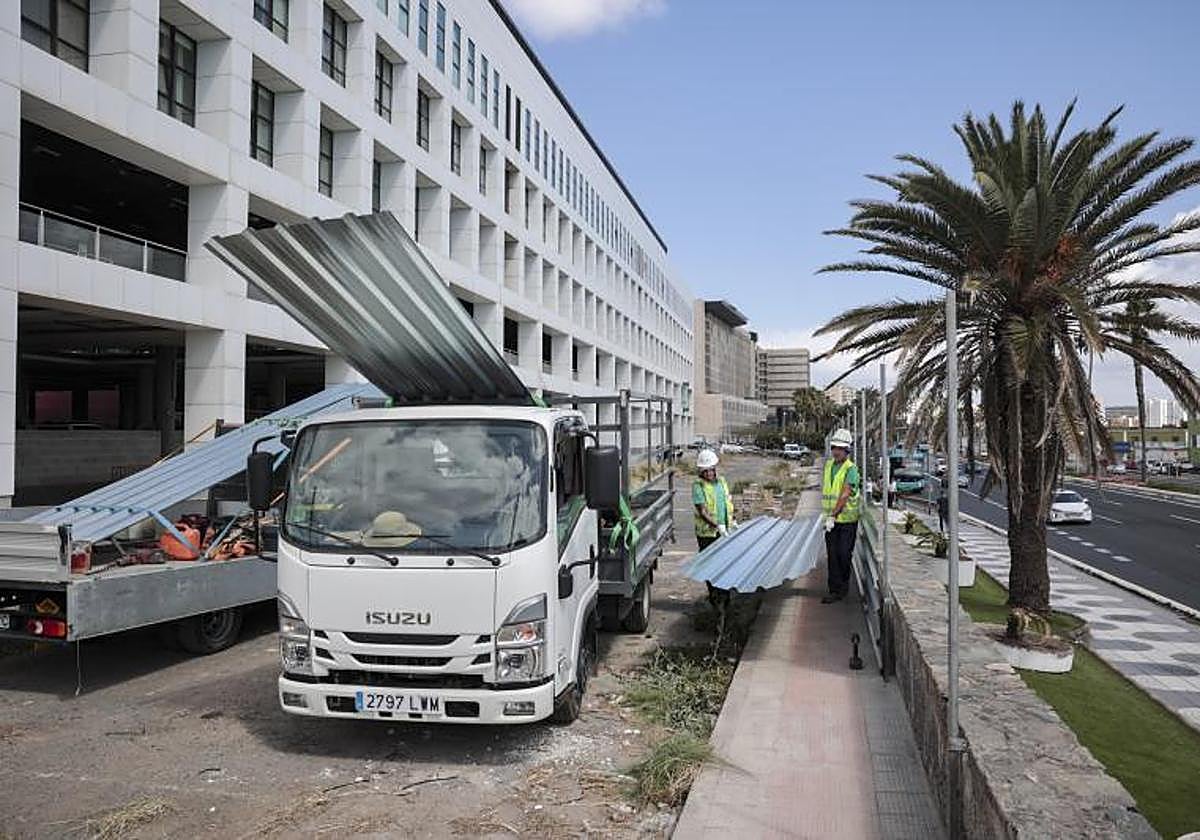 Inicio de las obras de ampliación del Materno.