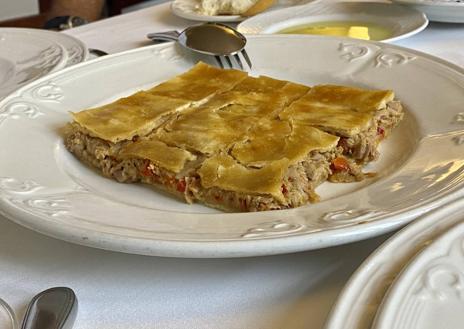 Imagen secundaria 1 - Salpicón, empanada gallega y txangurro del Restaurante Rías Bajas