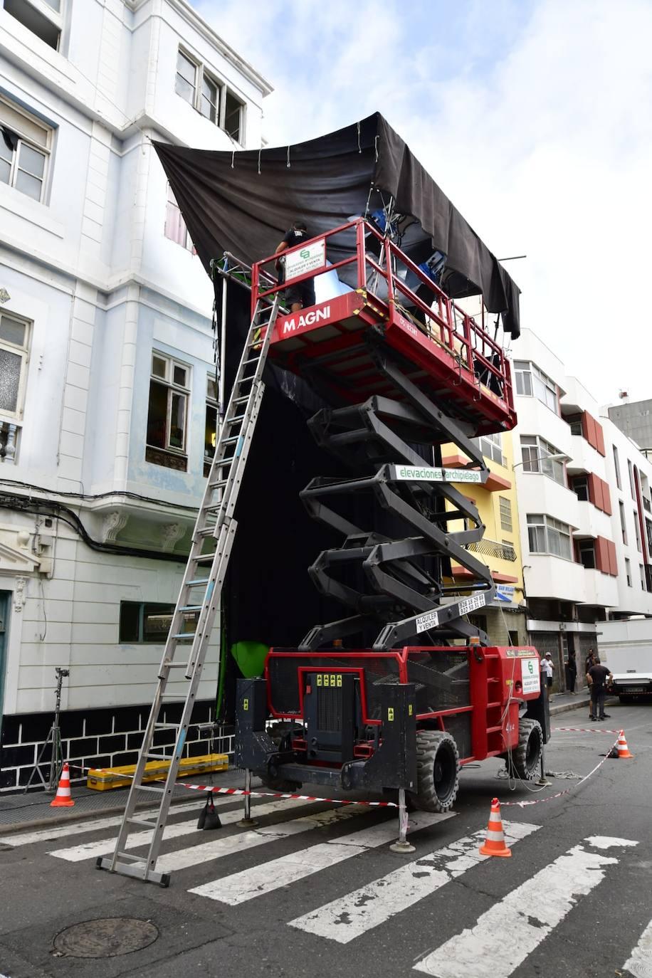 Las Palmas de Gran Canaria se convierte en un plató de cine