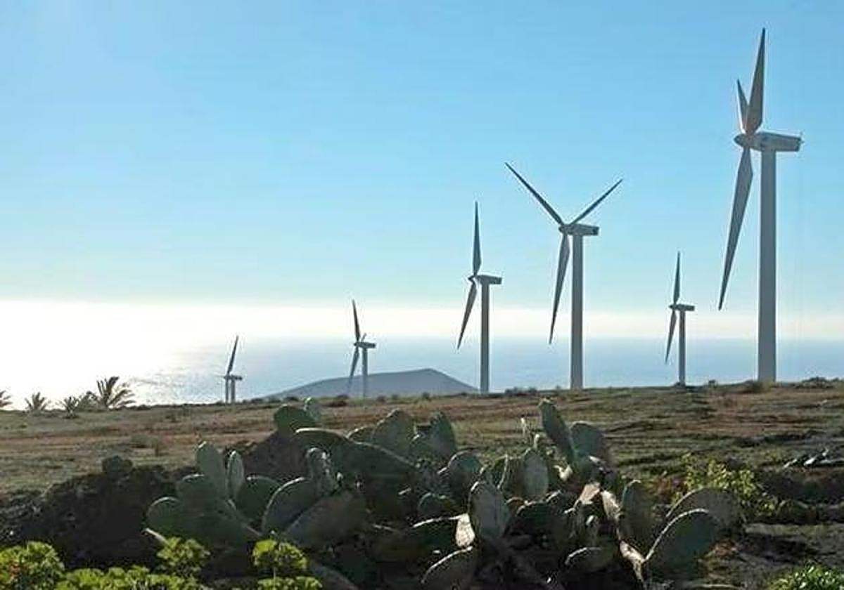 Parque eólico de Los Valles.