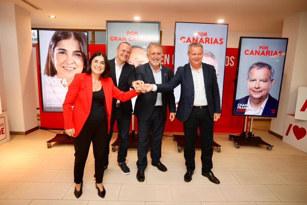 El inicio de la campaña electoral, en imágenes