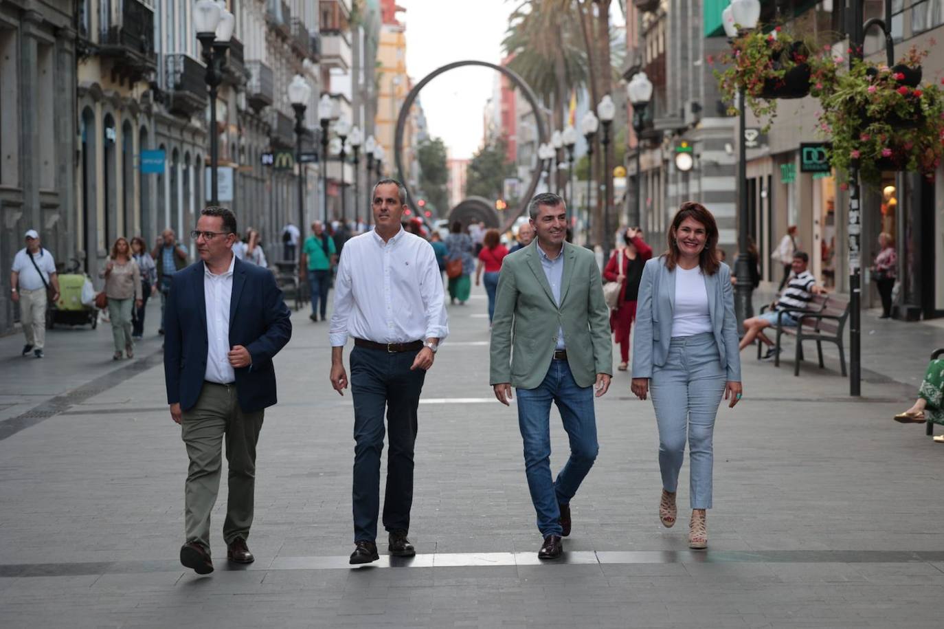 El inicio de la campaña electoral, en imágenes