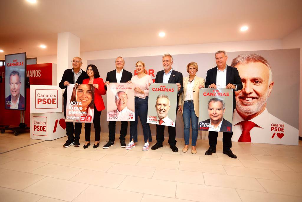 El inicio de la campaña electoral, en imágenes