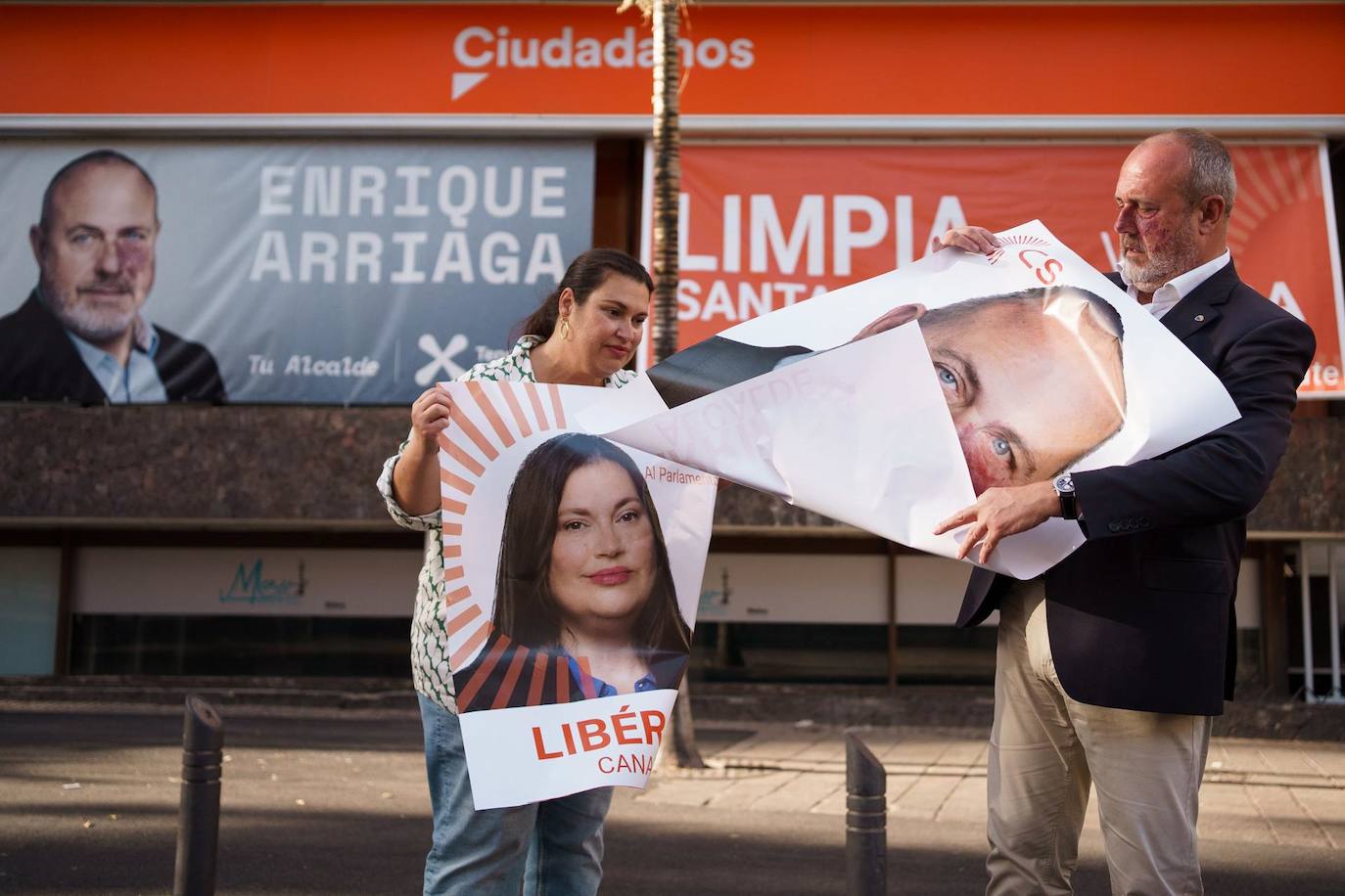 El inicio de la campaña electoral, en imágenes