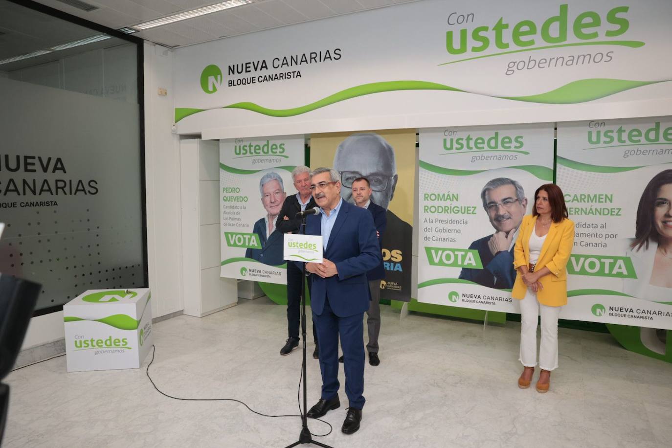 El inicio de la campaña electoral, en imágenes