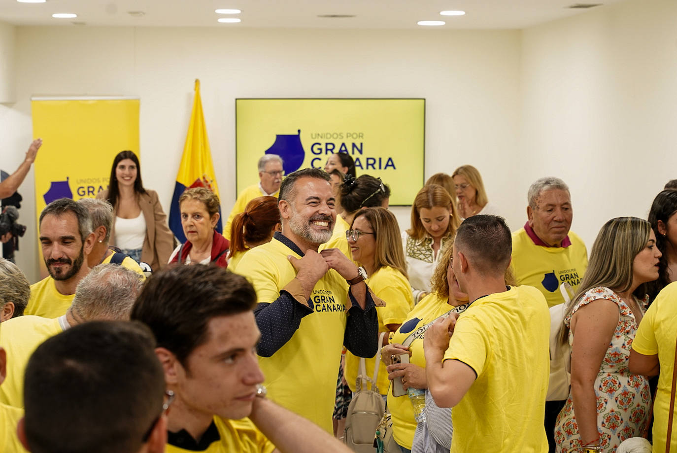 El inicio de la campaña electoral, en imágenes