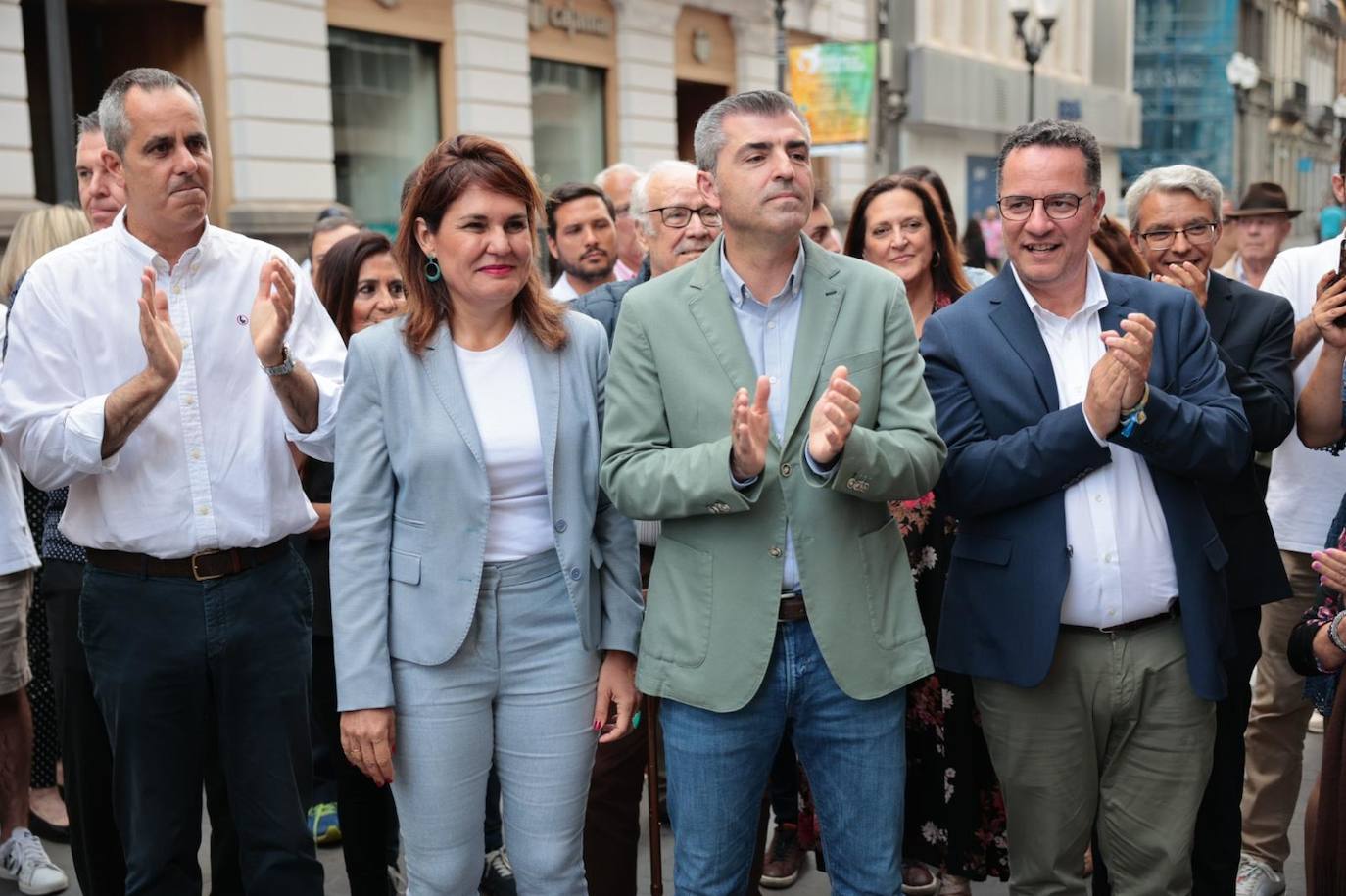 El inicio de la campaña electoral, en imágenes