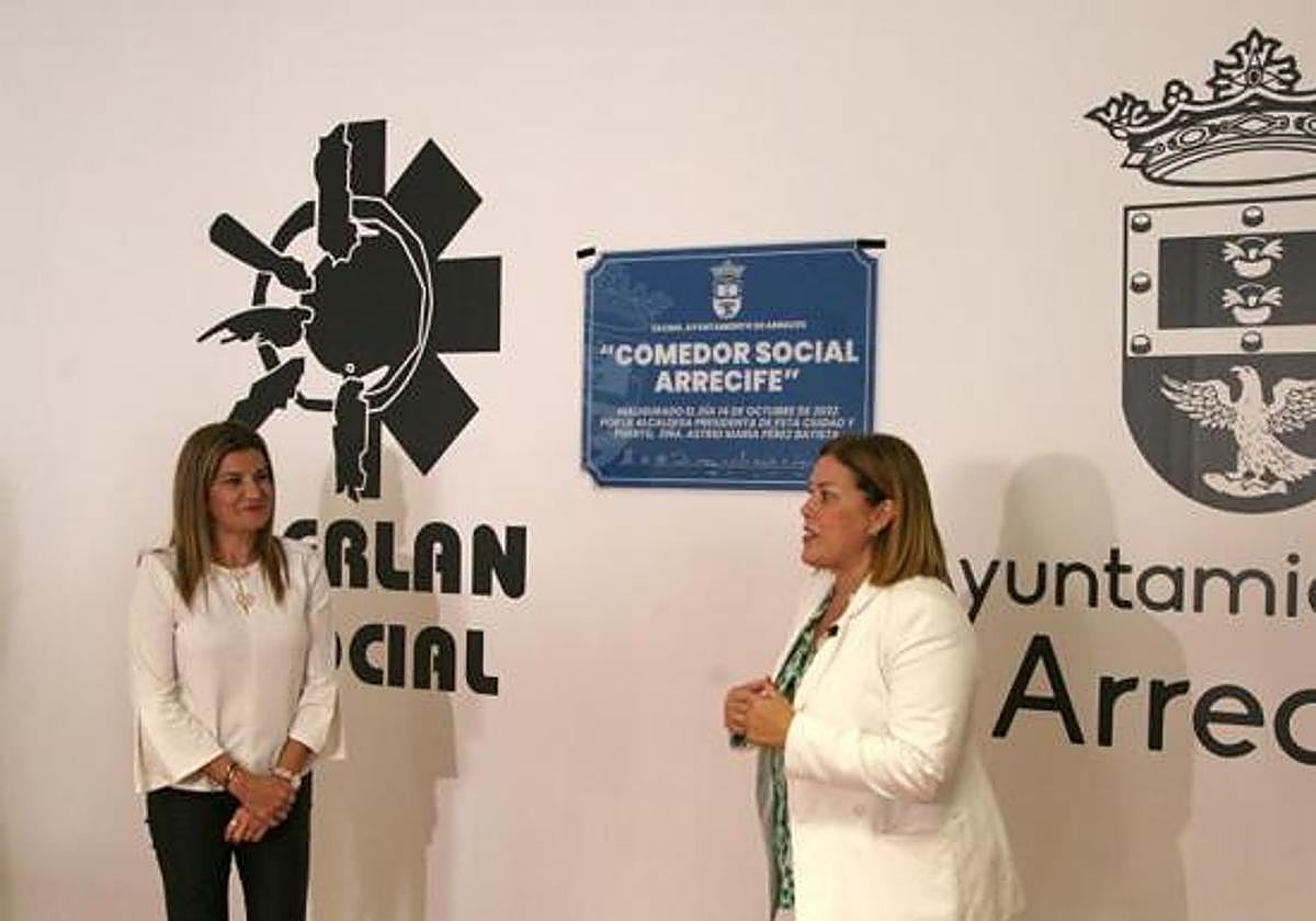 Comedor social de Arrecife, estrenado el pasado otoño.