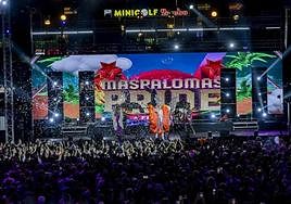 'Isabella y punto' consigue la corona en la gala Drag de Maspalomas Pride