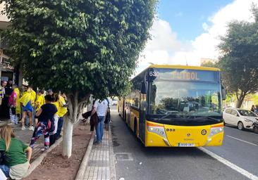 Guaguas Municipales anuncia un dispositivo especial para el UD Las Palmas-Villarreal B