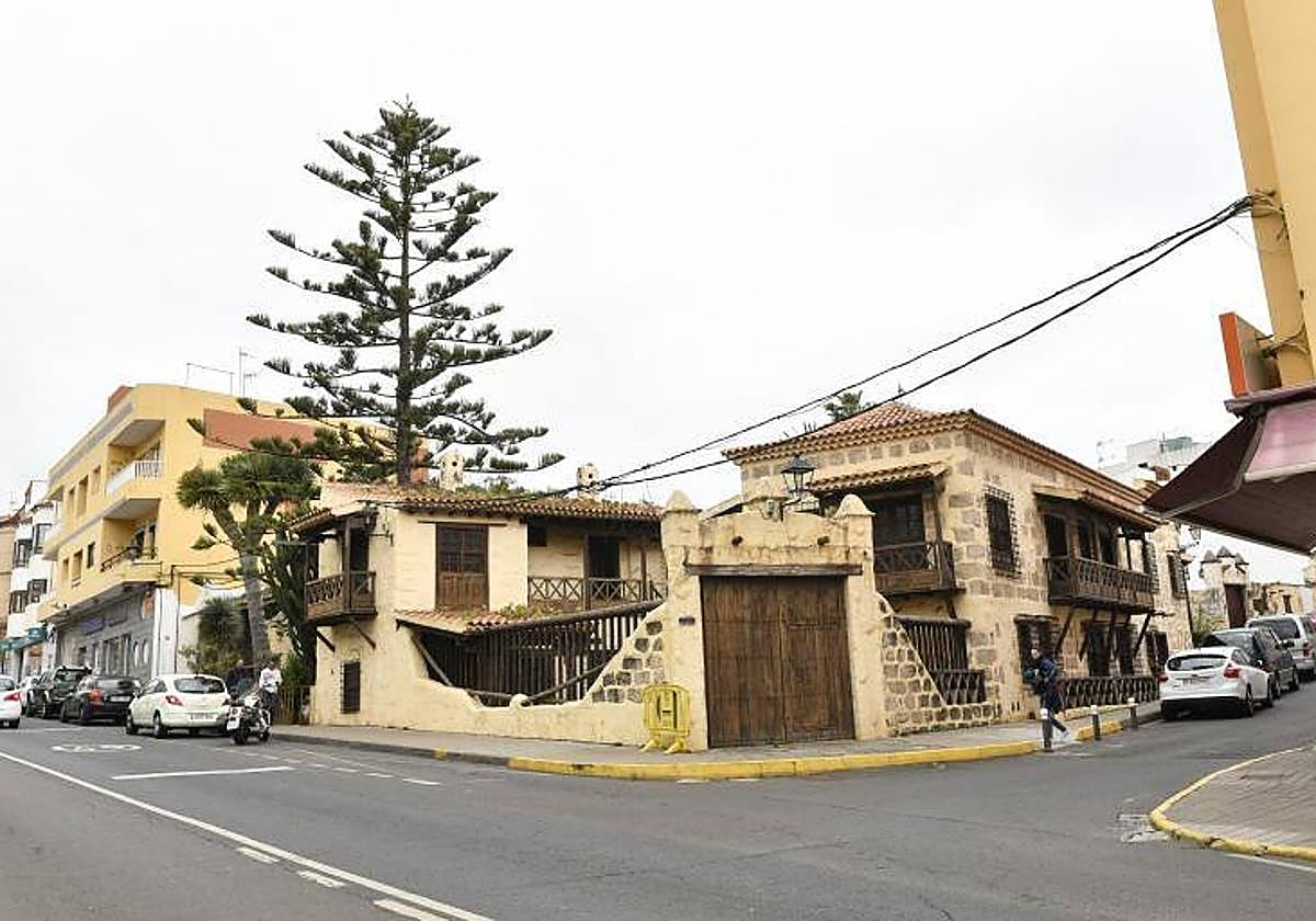 Vista del exterior del Museo Cho Zacarías, en el casco urbano de San Mateo.
