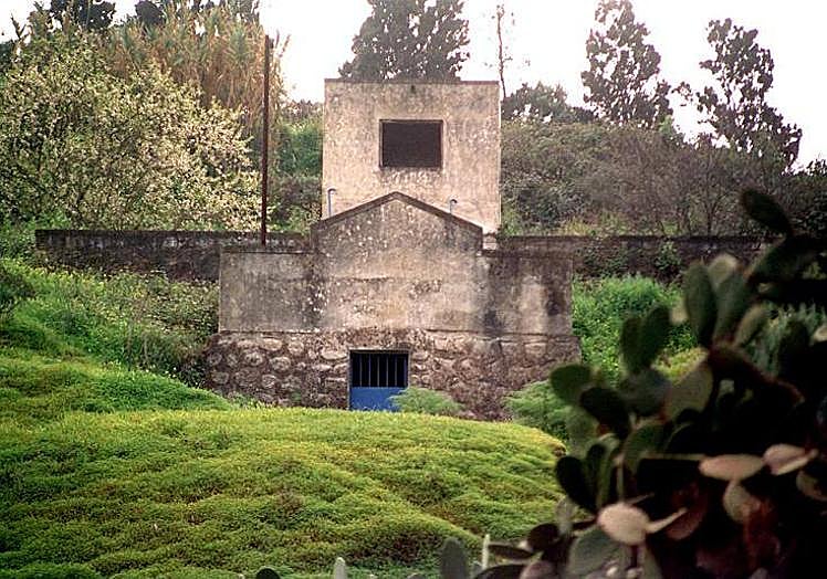 Molino de Barber o de Arriba, en el límite con Santa Brígida.