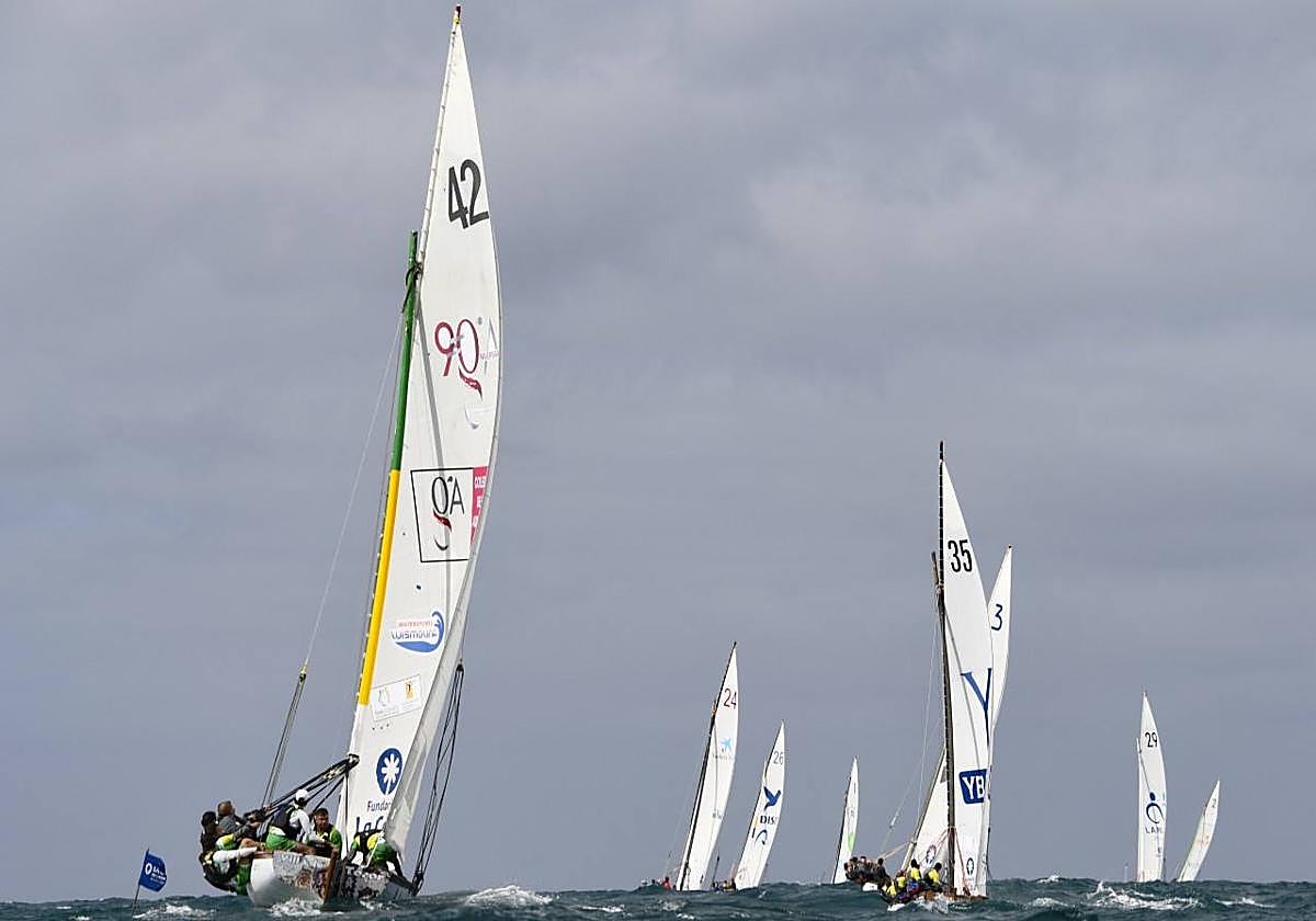 Imagen de la pega celebrada este sábado.