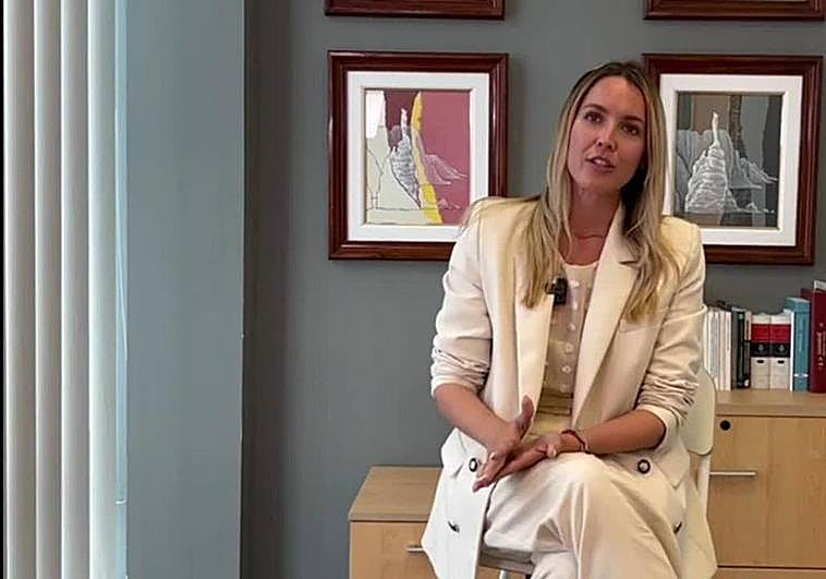 María Fernández, candidata a presidir el Cabildo de Gran Canaria por CC.