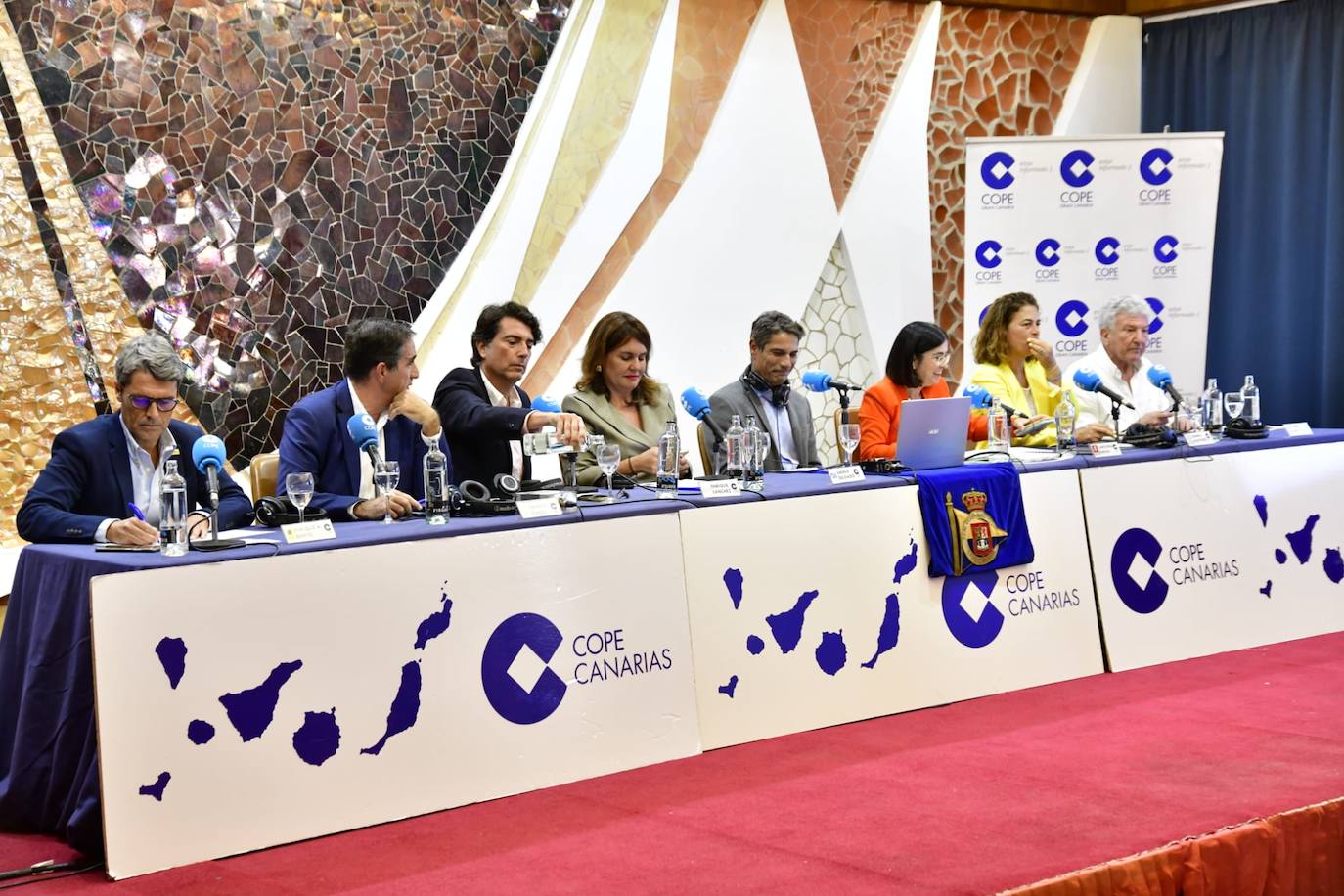 El debate de los candidatos a la Alcaldía de la capital grancanaria, en imágenes