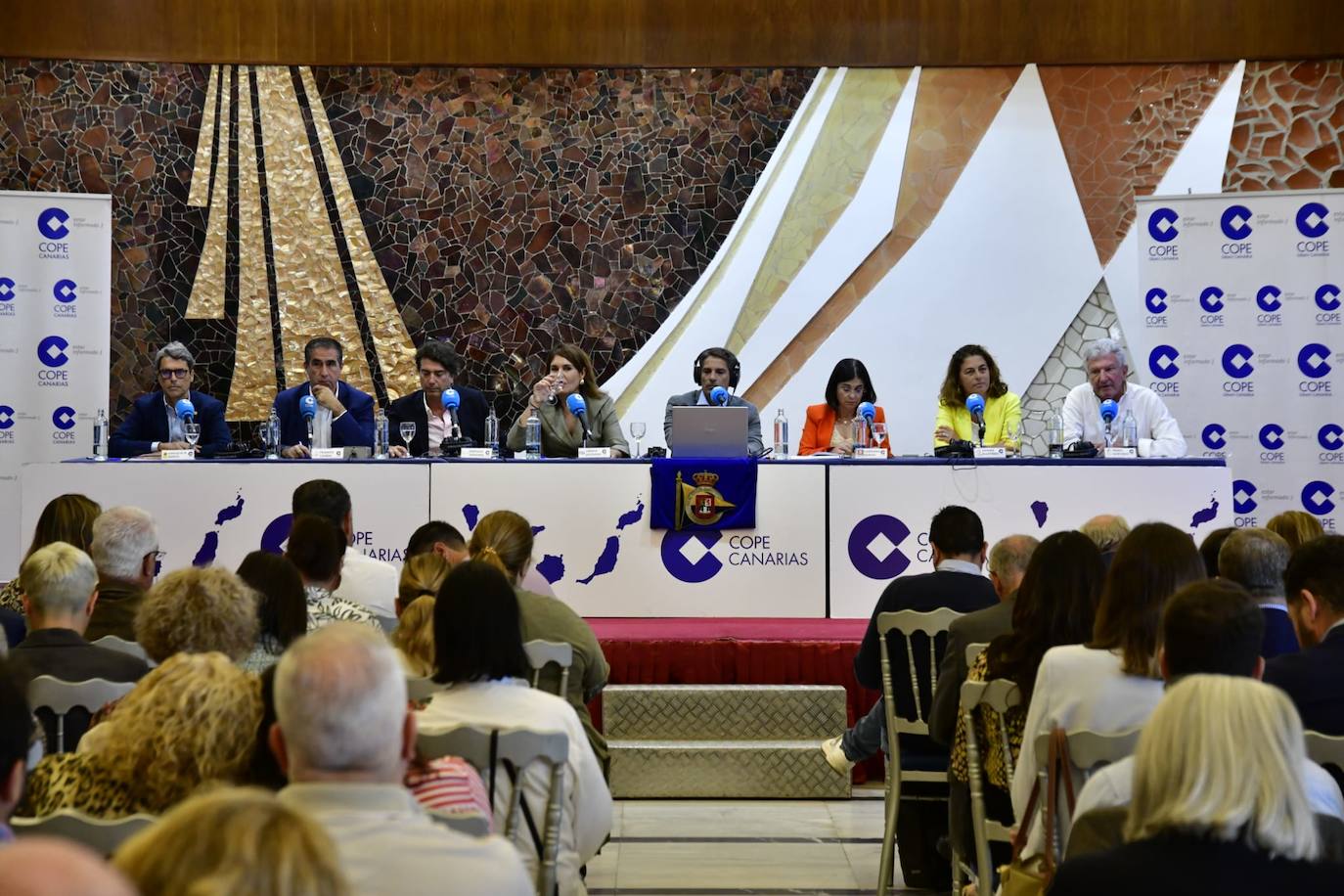 El debate de los candidatos a la Alcaldía de la capital grancanaria, en imágenes