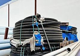 Tuberías para mejoras canalizaciones de agua.