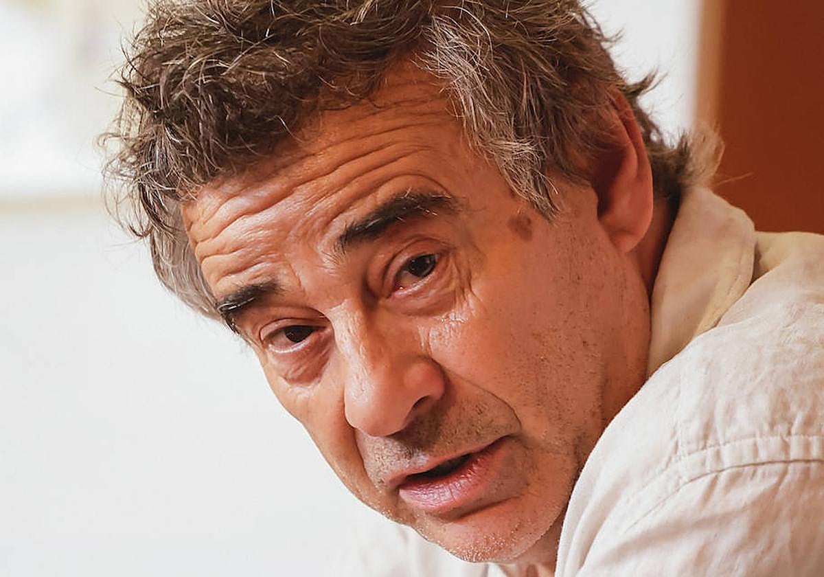 Eduard Fernández, este jueves en el Cuyás.