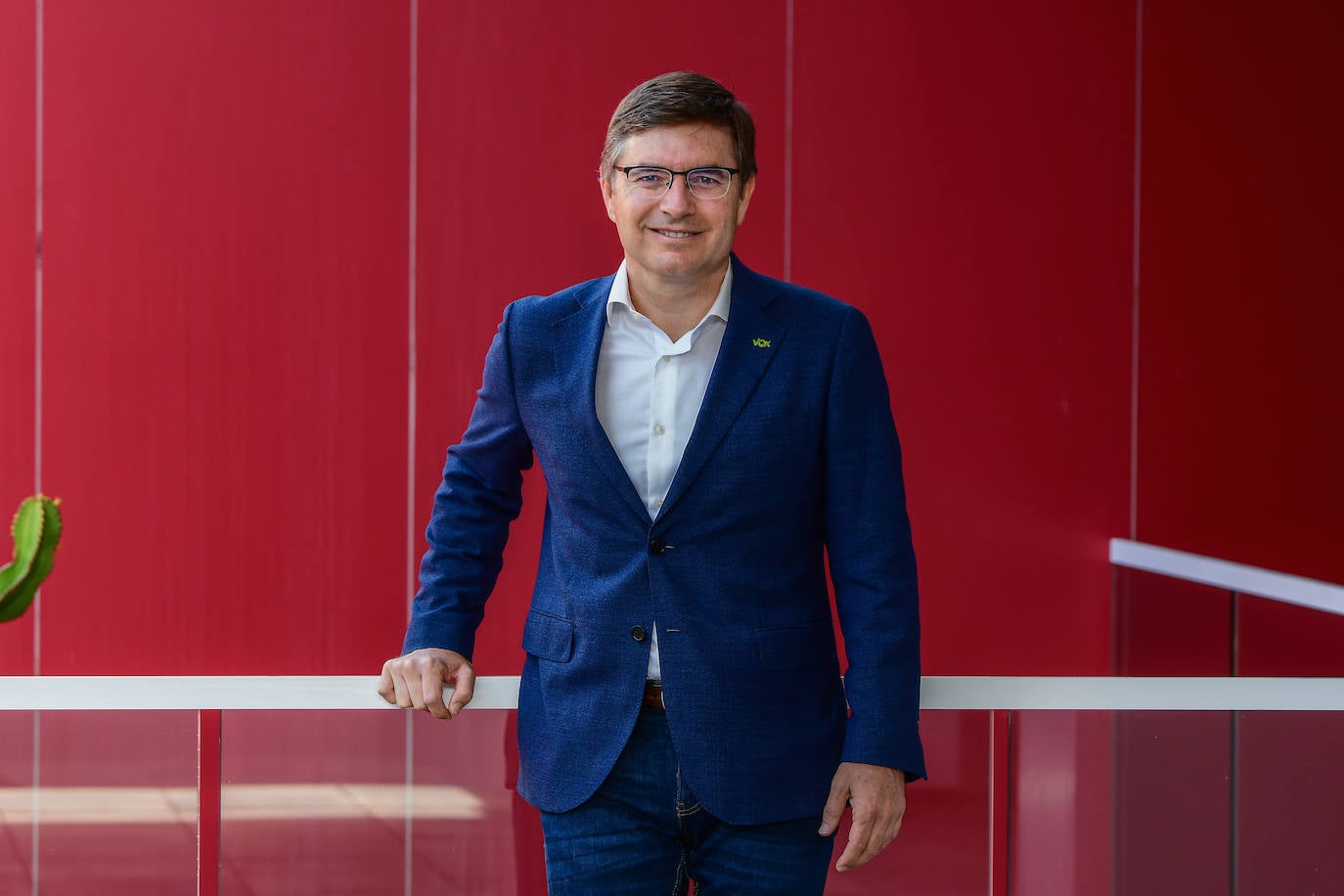 Nicasio Galván, candidato de Vox a la presidencia del Gobierno de Canarias.