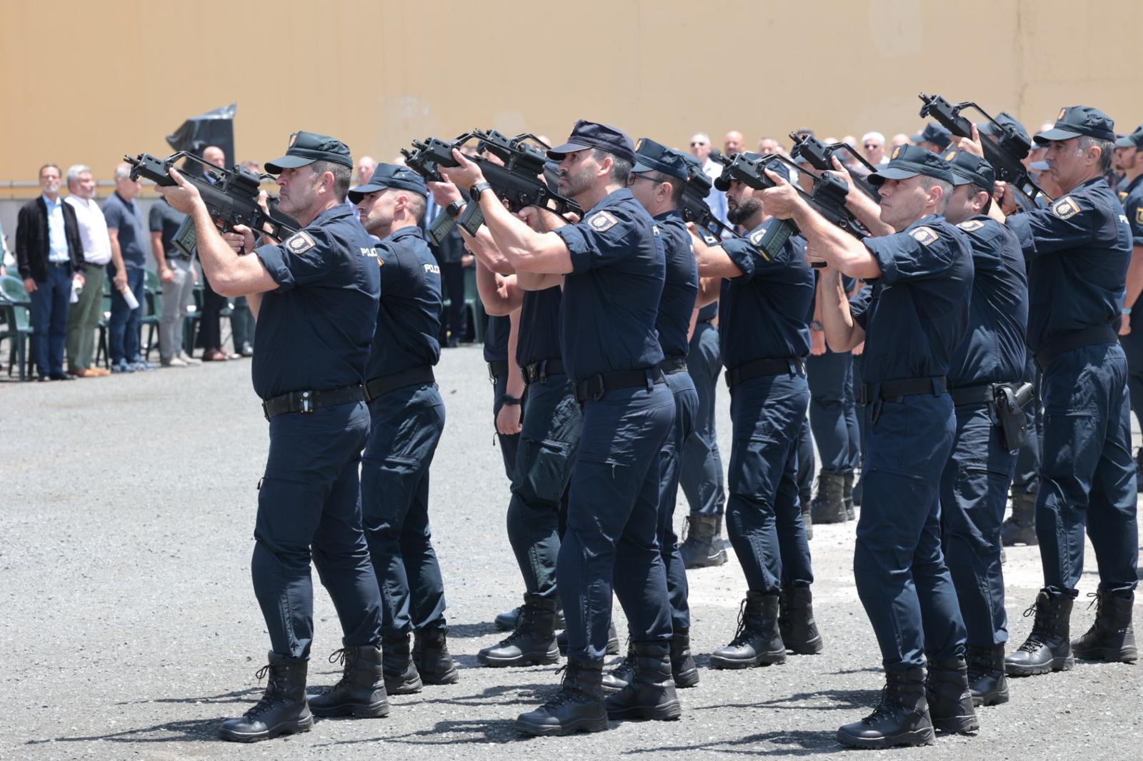 30 aniversario de la décima Unidad de Intervención Policial en Las Palmas de Gran Canaria