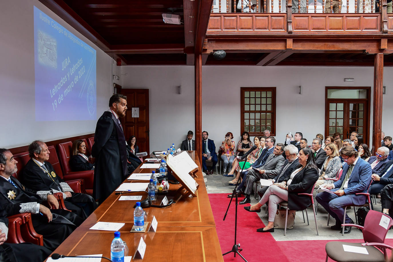 Jornada festiva en el Colegio de Abogados