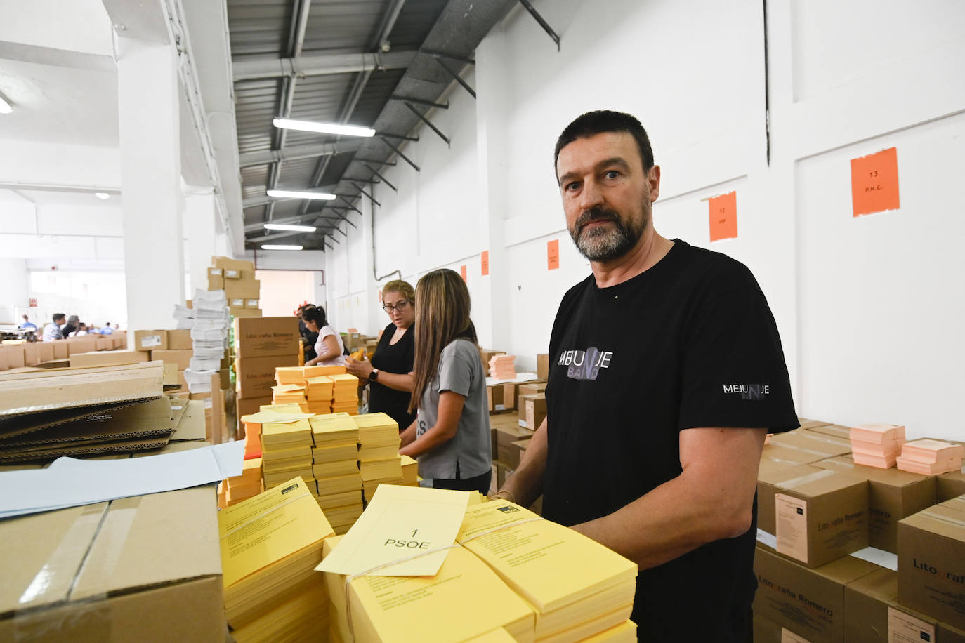 Preparativos del 28M en Las Palmas de Gran Canaria