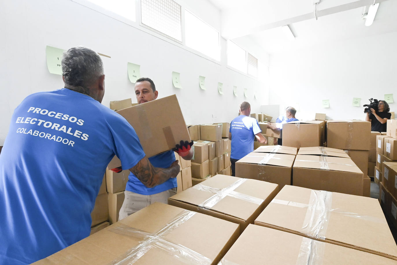 Preparativos del 28M en Las Palmas de Gran Canaria