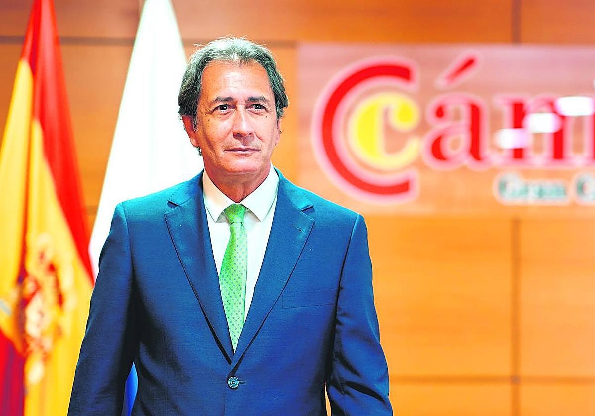 Luis Padrón, Presidente de la Cámara de Comercio de Gran Canaria.