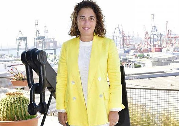 Gemma Martínez, cabeza de Unidas Sí Podemos a la Alcaldía de Las Palmas de Gran Canaria.