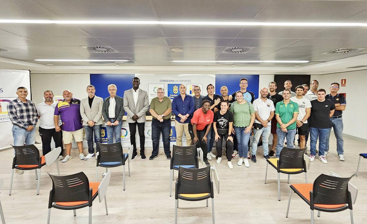 El Club Baloncesto Gran Canaria se reúne con los clubes de la isla