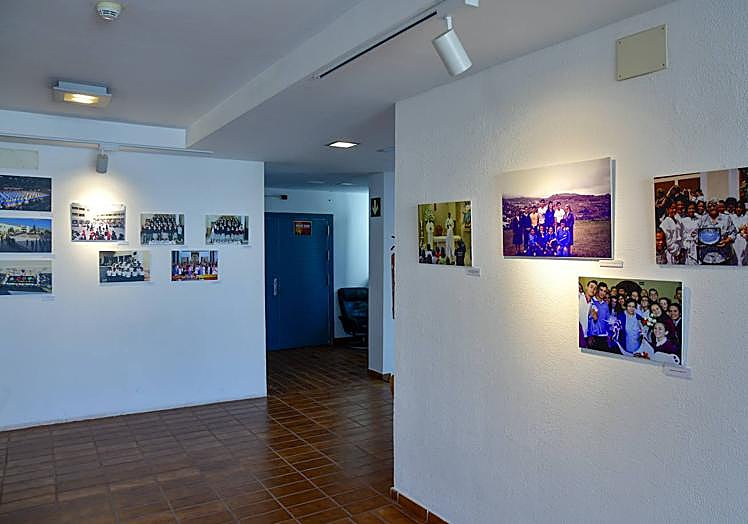 En total son 63 piezas que cuentan la historia del histórico centro escolar teldense.