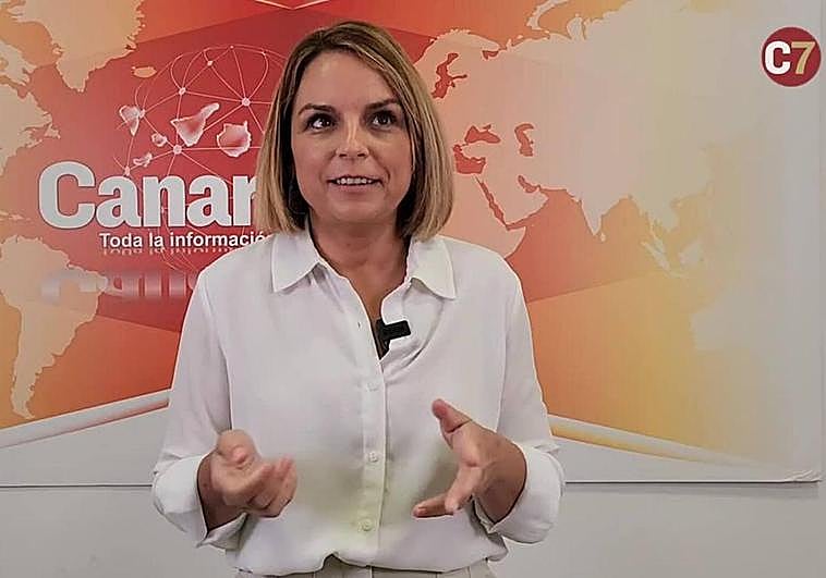 La candidata a la Presidencia del Gobierno de Canarias, Noemí Santana