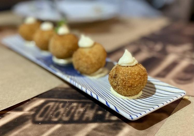Croquetas de cherne del Café Madrid