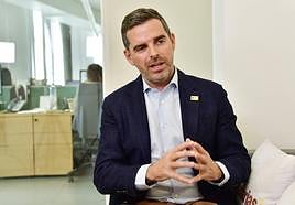 Lucas Bravo de Laguna, candidato de Unidos por Gran Canaria al Parlamento de Canarias.