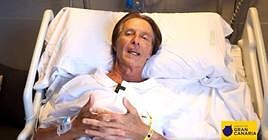 Imagen de Ponce recuperándose de las lesiones.