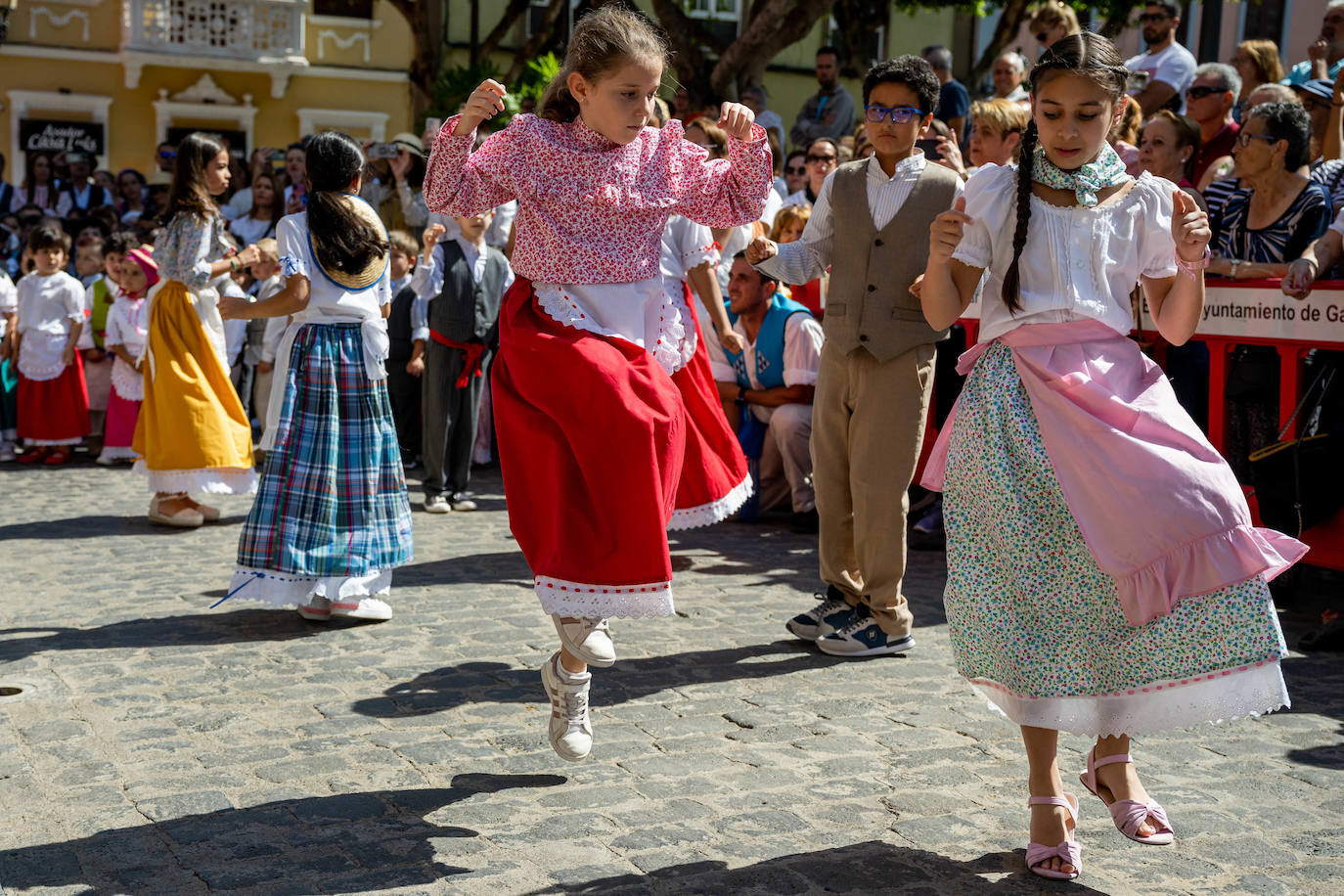Romería infantil en Gáldar