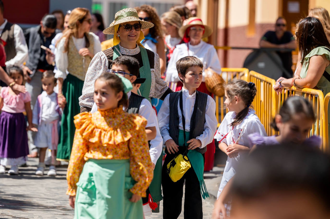 Romería infantil en Gáldar